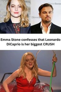 #EmmaStone #LeonardoDiCaprio