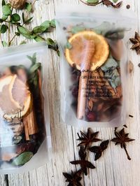 Handmade with a natural ingredients. Small Batch. Get Cozy Simmering Potpourri- Eucalyptus- Nutmeg- Orange- All Spice- Cloves- Rosehip- Cinnamon- Star Anise- Essential Oil Blend Empty full bag into pot with 3-4 cups water, simmer as desired- add water to pot when low.