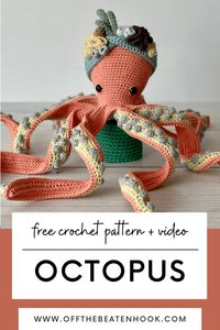 Octopus Free Crochet Pattern - Off the Beaten Hook