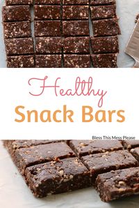 Healthy Snack Bars