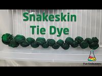 Tie Dye Design: Snakeskin Tie Dye Shirt - YouTube