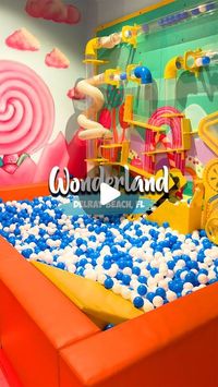 Florida Foodie / Things To Do on Instagram: "Candy Wonderland . 📍 14406 S Military Trail, Delray Beach, FL 33484 (Right next to The Girls Strawberry U-Pick) ⏰ 10am - 7pm Mon-Thurs; 10am - 9pm Fri; 9am - 9pm Sat-Sun 🎟️ Online pre-booking for time slot required  For ages 0-7 years old . This indoor, interactive kids playground has the cutest candy-theme! Candy Wonderland is a great place for toddlers to explore, engage, and enjoy a unique play experience that will leave a huge smile on their face. The best part is the interactive video game in the ball pit, it will make them not want to leave!  .  Like, Comment, Share and Follow! . #TheSoFloDuo #SoFloGem #SoFlo #candywonderland #delraybeach #Florida #indoorplayground #candytheme #toddlers #ballpit #climb #candymaze #birthdaypartyidea #funf