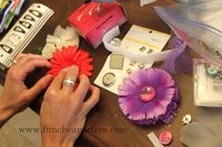 How to host a successful craft party. Great way to catch up with girlfriends AND learn new projects.