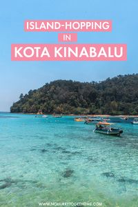 Looking for the best things to do in Kota Kinabalu in Malaysian Borneo? As part of your Borneo itinerary, you should definitely spend at least a day exploring Kota Kinabalu's islands in Tunku Abdul Rahman Marine Park #Borneo