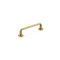 Add a touch of elegance to your kitchen and bathroom cabinets with this classic Richelieu handle. Clean lines and bell-shaped ends mean this pull is an easy way to take your home decor to new heights. Please note that the screws included with the products are a standard size of 1 in (25 mm) length, quadrex, pan head. They will fit with most of the popular melamine thicknesses, which range between 5/8 in to 3/4 in (16 mm to 19 mm).