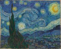 Vincent van Gogh. The Starry Night. Saint Rémy, June 1889 | MoMA