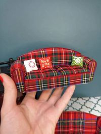 Miniature Sofa 1:12 Doll Sofa - Etsy