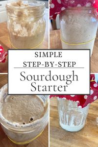 This Sourdough Starter Recipe is just about as simple as it gets. Just water, flour, and a bit of time are all you need to get your sourdough starter going. In about a week you will have a starter of your own!