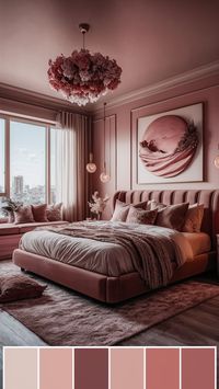 Infuse your bedroom with soft pink hues. From blush to rose, pink adds warmth and romance to any space. Learn how to mix pink with other colors for a cozy feel. #homebedroompink #homebedroompaintcolors