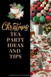 Dive into Christmas Tea Party Ideas that blend festive charm with Afternoon Tea elegance. Picture cozy table settings and delightful food inspired by an English Christmas, perfect for hosting a memorable winter tea party.