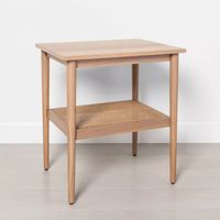 Wood & Cane Accent Side Table - Natural - Hearth & Hand™ With Magnolia : Target