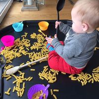 Taste Safe Messy Play Ideas for Babies & Toddlers | playHOORAY!