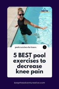 Join Dr. Alyssa, physical therapist and osteoarthritis specialist as she shows the five best pool exercises to help reduce arthritis pain. It is possible for knees to feel good again! Building strength in the water can be a great place to start. Check out the full video here 🎉