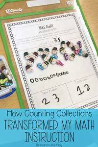 Using counting collections to teach number sense can be one of the most meaningful ways to teach other skills, too! Using extensions, students are able to practice addition, subtraction, sorting, skip counting, and more. I have never used anything more beneficial to develop my students' number sense and other math skills.