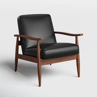 AllModern Bantry Faux Leather Armchair & Reviews | Wayfair