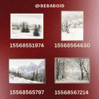 ❗️IF REPOST GIVE CREDITS❗️ christmas, bloxburg, winterdecals, welcometobloxburg, decalcodes, bloxburgcodes, wintertime, paintings, frame, pictures