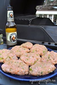 Grilled Turkey Ranch Burgers on the Grill