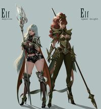 ArtStation - TWO Elf, jong min lee