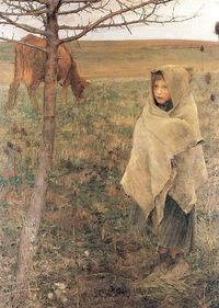 Pauvre Fauvette, 1881 - Jules Bastien-Lepage