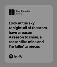 star shopping by lil peep