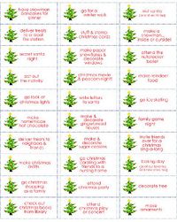 Christmas Activities Printable Calendar