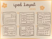 6 ipad widgets and app customisation layout inspo :)