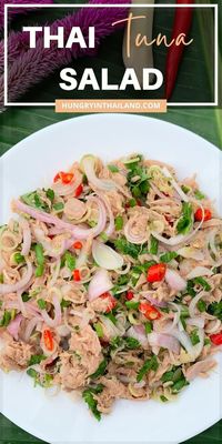 Learn how to make the best Thai tuna salad with this quick and easy recipe! Packed with fresh, healthy ingredients and a flavorful Thai dressing, this salad is perfect for summer lunches or meal prep.