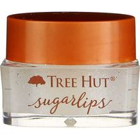 Tree Hut polishing & hydrating lip scrub is a unique 2-in-1 formula that's simple but packs a punch. Specially formulated with raw sugar that scrubs and exfoliates plus a blend of shea butter with refreshing peppermint oil to nourish and soothe dry lips. The best part is it's a leave-on formula, after scrubbing, lick off the sugar and enjoy petal-soft lips. Premium deep moisturizer that wonderfully softens and smooths dry cracked skin. Size: 1.1 oz.  Color: Green.