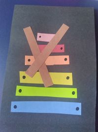 Rectangle Xylophone Craft