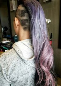 51 Long Undercut Hairstyles for Women in 2020: DIY Undercut Hair