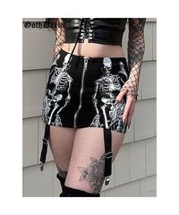 With the Skull Graphic Mall Gothic Aesthetic Mini Skirts Grunge Punk Low Raise Emo Sexy Skinny Skirt Zip Up Fashion Alt Clothes, you can take your [activity or task] to the next level. Whether you’re looking for a [specific use case] or targeting a [target audience], this skirt makes a statement. Crafted by Outfitonsale, this skirt is designed to be stylish and durable. It also comes with a great price, so you can be sure you’re getting the best value for your money. So don’t wait any longer,...