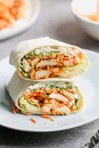 Buffalo Chicken Wrap - Tastes Better From Scratch