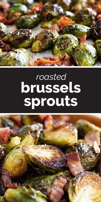 The tastiest - and easiest - way to prepare Brussels sprouts, these Roasted Brussels Sprouts are always a hit. They only take a few minutes to prepare, and everyone loves them.