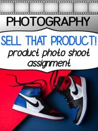 This project is really accessible to students and would great for distance learning because it can be done with any object and a camera phone!They can get creative with just the basics.The project is about PRODUCT PHOTOGRAPHY and show to really showcase a product and make it "come to life" so people...