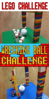 Lego Club Challenge–Wrecking Ball Challenge – The Lego Librarian