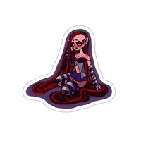 E Girl Gothic Alternative Character Sticker - Etsy