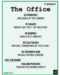 The Office TV Workout