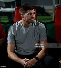 Al-Ettifaq Manager Steven Gerrard before the Saudi Pro League match... News Photo - Getty Images