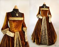 The Tudors Lady Mary Tudor Renaissance Costume by Volto-Nero-Costumes on DeviantArt