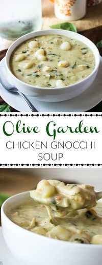 A creamy, tasty and hearty soup this Olive Garden Chicken Gnocchi Soup is one of our families favorites! I don’t know about you guys but I absolutely adore Olive Garden. My husband and I could eat there all the time, we are big pasta people and usually make some sort[Read more]