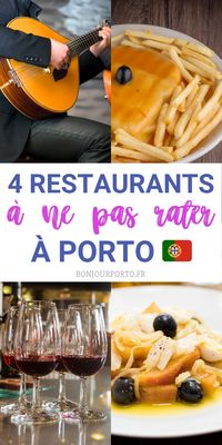 Voici ma sélection des 4 meilleurs restaurants dans le centre historique où manger lors de votre séjour à Porto !