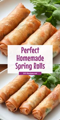 Make perfect homemade spring rolls with this step-by-step recipe! Crispy and golden, filled with pork, mushrooms, and veggies, they’re a must-try.