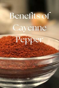 Cayenne pepper is great for strengthening veins and capillaries, supporting healthy blood flow throughout the body. The capsaicin in cayenne improves circulation by promoting blood vessel dilation, benefiting the cardiovascular system. By boosting blood flow, it ensures efficient transport of oxygen and nutrients to organs, enhancing cellular function. Cayenne is also a natural painkiller, helping to relieve sore throats and upset stomachs. Its anti-inflammatory properties calm stomach irritation and promote better digestion. Additionally, cayenne's antioxidants help protect the body from oxidative stress. Click on my Amazon Associate link for your cayenne pepper.