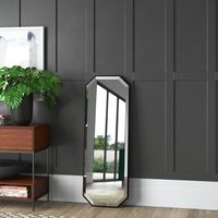 Mercury Row® Logsdon Panel Wall Beveled Mirror & Reviews | Wayfair