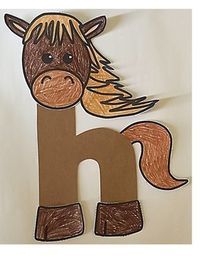 Letter of the week-Letter H-Art Activity... by Marcelle's KG Zone | Teachers Pay Teachers