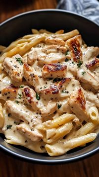 Discover how to make Creamy Marry Me Chicken Pasta! A rich, flavorful dish with tender chicken, creamy sauce, and sun-dried tomatoes.