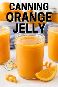 This sunny and bright orange jelly is a great addition to the pantry. Serve it on toast or use it to baste grilled chicken for a pop of flavor. This recipe uses less sugar than many jelly recipes, allowing the flavor of the oranges to shine through.