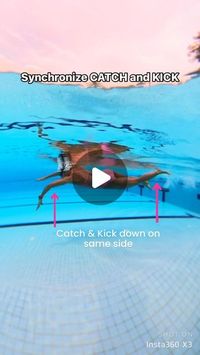 Sue Teoh on Instagram: "Generate more PROPULSION & improve body ROTATION by SYNCHRONIZING your kick and pull in freestyle swimming. 
This also helps maintain balance and stability in the water allowing you to get into a streamlined position. 

How to do it:

Your down kick should coincide with your catch and pull. 
For instance, as your LEFT arm goes into catch position, your LEFT leg gets ready to kick down. Then as LEFT arm pulls, your LEFT leg kicks down at the same time.

You should feel a propulsive surge and an automatic body rotation when you coordinate the kick and pull correctly!

Use Promo Code: SCXSUE10
For a 10% Discount at NikeSwim @sportsclick
https://sportsclick.my/nike-swim-3/

#RhythmAndTiming
#FreestyleTechnique
#FreestyleMastery
#SwimTechnique
#Nikeswim
#CorosMalaysia
#i