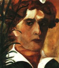 Self Portrait by Marc Chagall