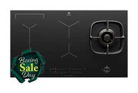 Electrolux EHH957BE 90cm UltimateTaste 900 Hybrid Gas and Induction Cooktop